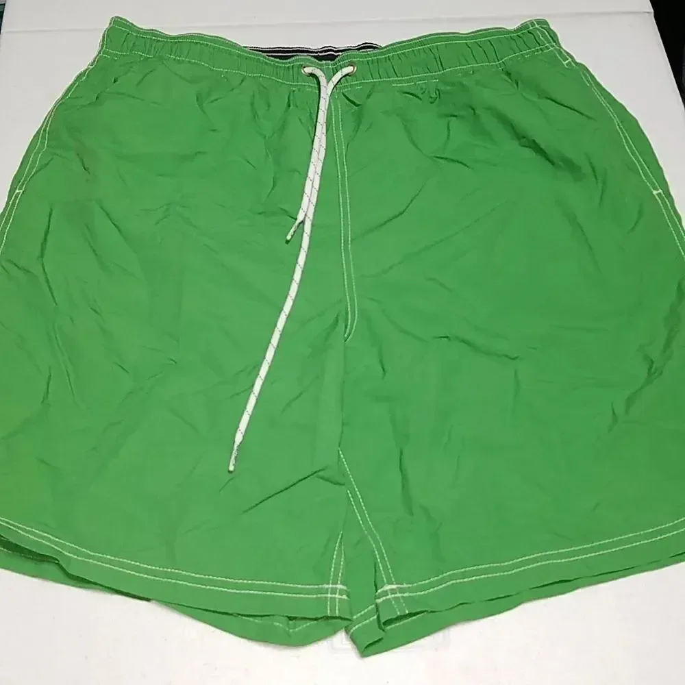 Nautica green swim shorts size large